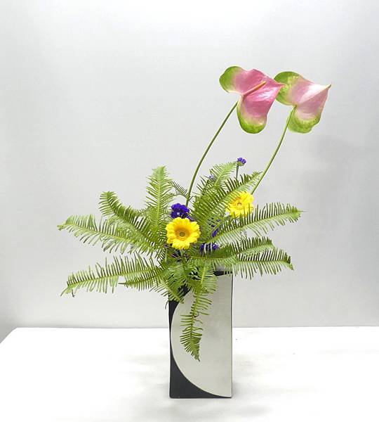 年3月7日的池坊作品 自由花 小蕭的秘密花園 痞客邦