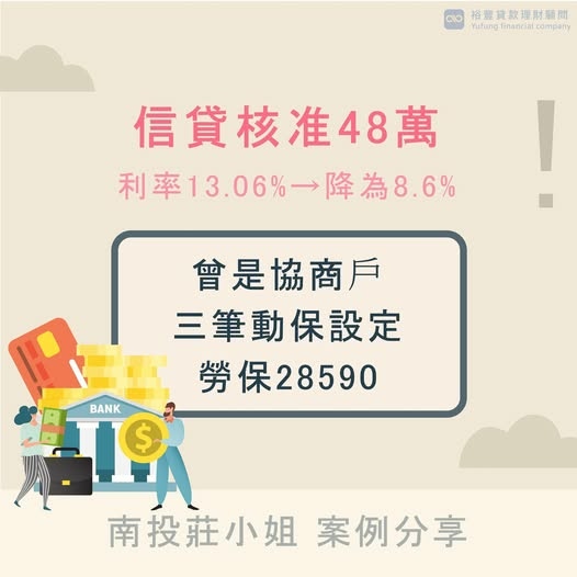 🌈整合負債，信貸核准分享🌈