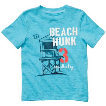 Blue beach shirt