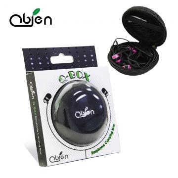 OBIEN Q-BOX 高級耳機收納盒 (不含耳機等內容物僅耳機收納盒)