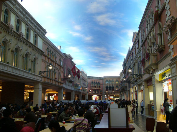 Venetian Casino二樓商店街