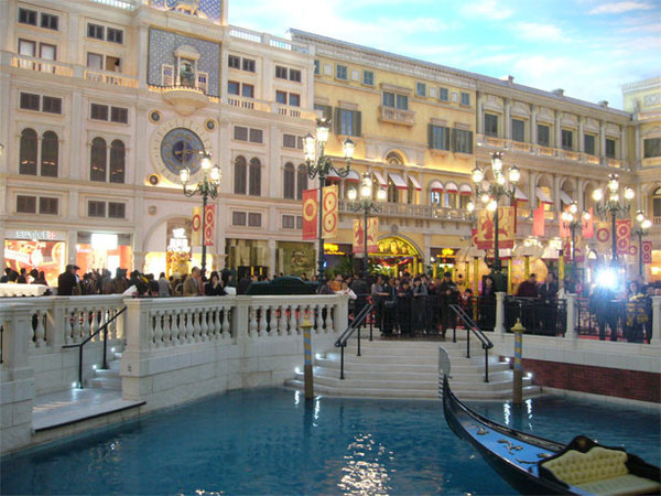 Venetian Casino二樓大運河