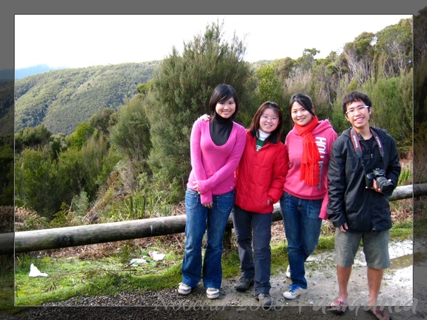 Unbelievable! I met some Taiwanese in the central Tas.