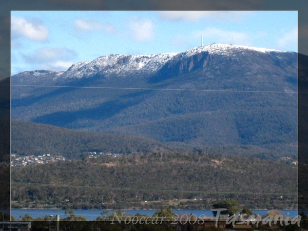 Mt. Wellington (view from Rosny Park)