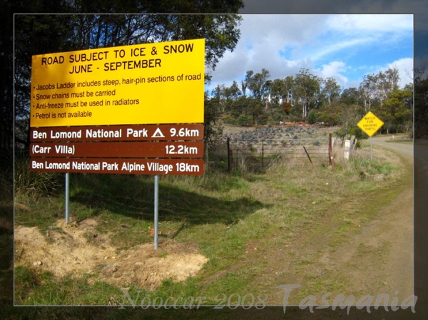 Way to Ben Lomond National Park!