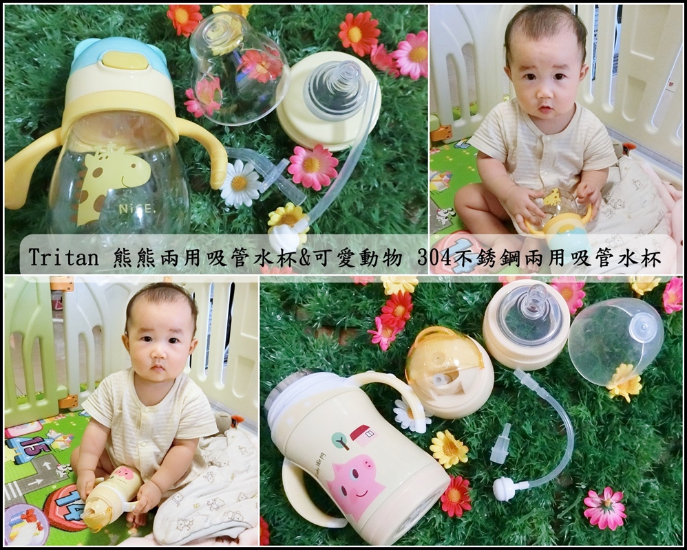 BabyTalk - Tritan 熊熊两用吸管水杯%26;可爱动物 304不锈钢两用吸管水杯0.jpg
