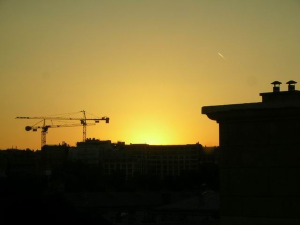 paris sunset