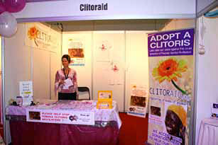 Clitoraid at a sexpo in Brisbane