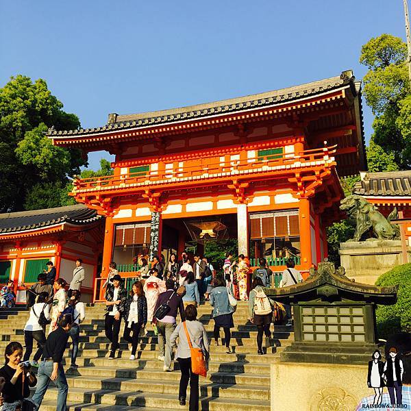 2016 Jumbo日本京阪奈自由行｜京都必到景點～八坂神社