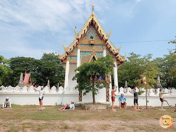 2019 泰國曼谷Rainbow放風之旅｜參觀樹中廟(Wat