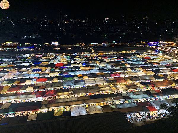 2019 泰國曼谷Rainbow放風之旅｜拉差達火車夜市(T