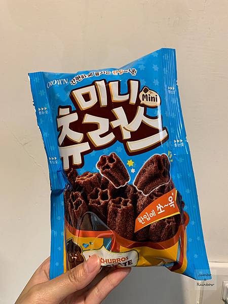 【不專業食記】全聯開箱｜韓國CROWN迷你西班牙點心棒｜全聯