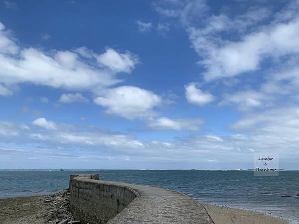 【澎湖景點｜澎湖旅遊】澎湖白沙｜澎湖後寮天堂路｜有標示牌的打