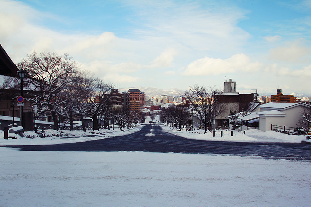 冬季函館