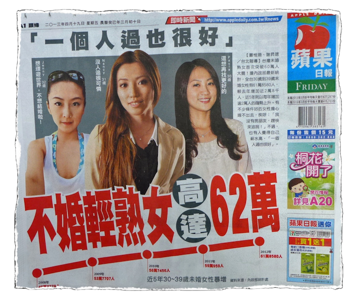 不婚熟女高達62萬 不婚熟女高達62萬