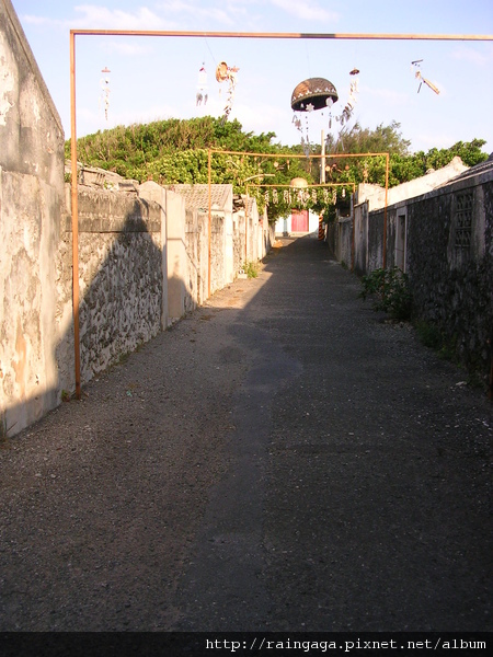 潘安邦舊家眷村道路