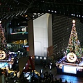 JR京都站的大聖誕樹