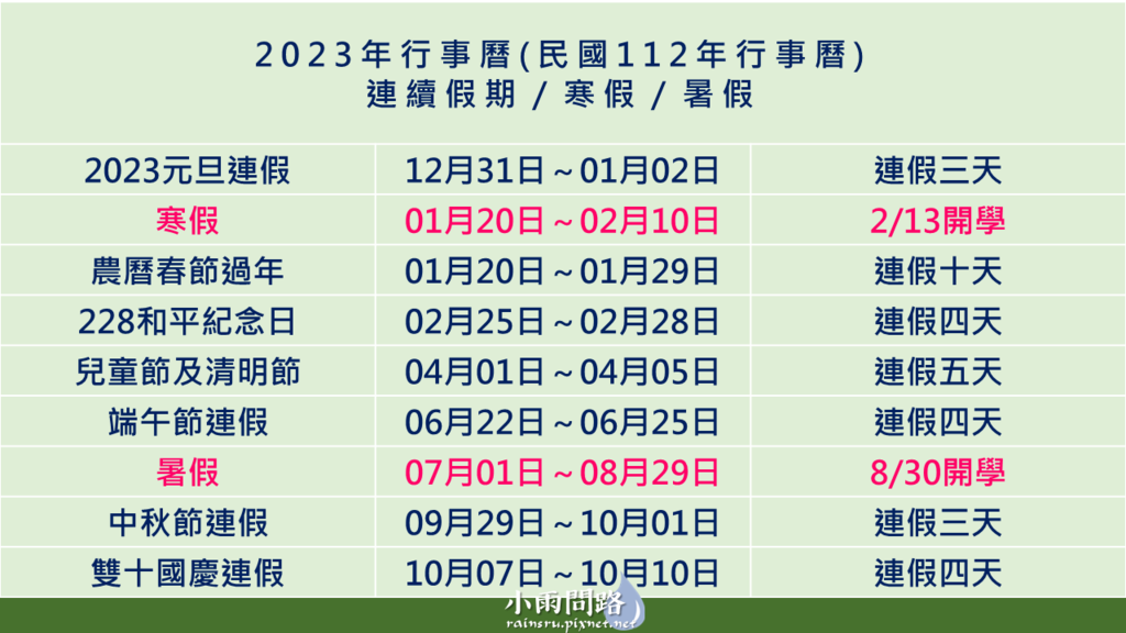 111-112學年度行事曆｜2022-2023各級學校行事曆整理_小雨問路(2).PNG