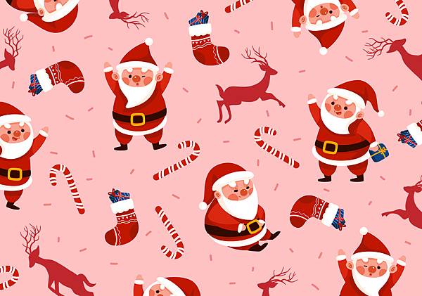 免費聖誕節可愛圖片、22張聖誕電子賀卡、聖誕節背景素材圖、2023年免費聖誕節可愛祝福圖片｜聖誕節裝飾滿版背景圖_小雨問路 (2).jpg