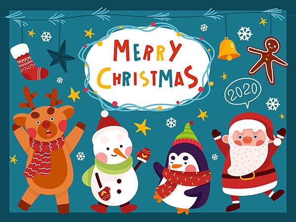 免費聖誕節可愛圖片、22張聖誕電子賀卡、聖誕節背景素材圖、2023年免費聖誕節可愛祝福圖片｜聖誕節快樂祝福圖_小雨問路 (8).jpg