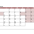 2025年空白行事曆圖檔(按月A4大小-週一起始版-莫蘭迪粉)_by小雨問路 (10月).jpg