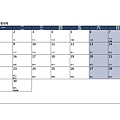 2025年空白行事曆圖檔(按月A4大小-週一起始版-莫蘭迪藍)_by小雨問路 (9月).jpg