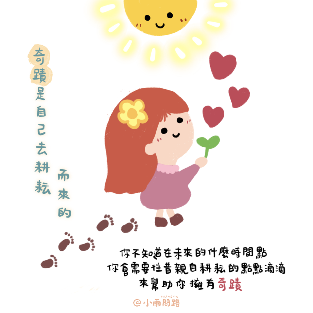 用procreate畫出因果與奇蹟，幸福奇蹟都來自於自己的耕耘.png