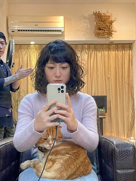 台北中山髮廊│Ensue4 Hair Dressing貓咪髮廊