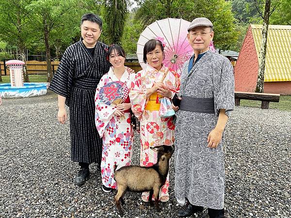 宜蘭三星│宜蘭長埤湖精靈村：宜蘭新景點一日遊，穿和服體驗偽出國、牧草餵食可愛動物園、湖邊享用飲料茶點蛋糕│IG網美和服體驗偽出國、羊駝、梅花鹿、跳跳羊、迷你毛驢【網美景點】【親子景點】