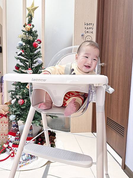 新手媽咪│義大利Lecoco COZY 2way高腳成長餐椅