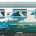 "電車塗鴉"