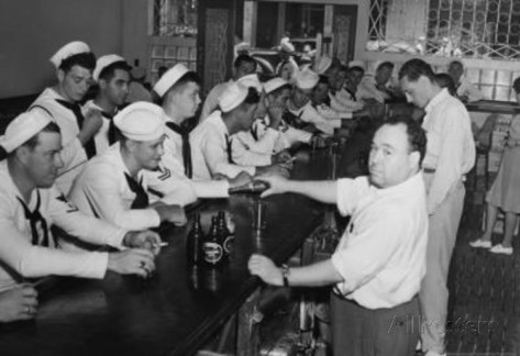 sailors-drinking-at-bar-1945-archival-photo-poster-print