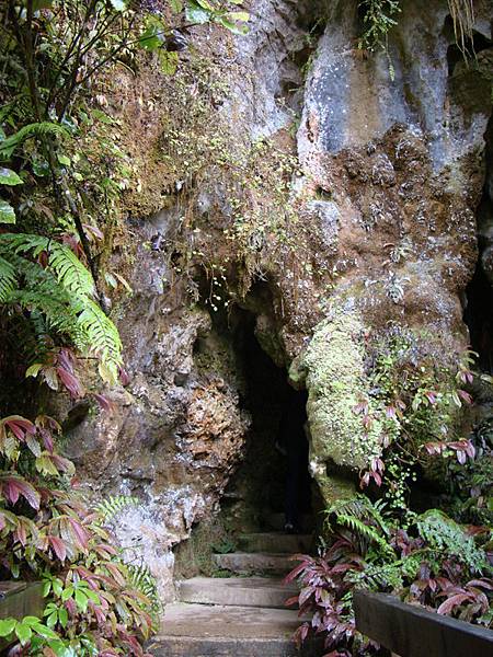 第二個洞穴入口ANAURA CAVE 門口，最美的