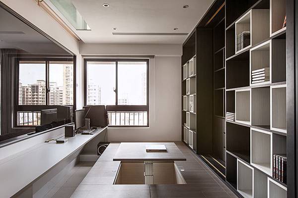 松豪室內裝修設計 多功能書房兼具和室桌