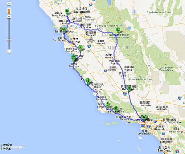 LA to SF (By driving).png