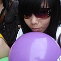 我和紫色氣球