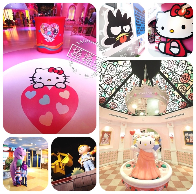 馬來西亞,新山,Hello Kitty 樂園,湯瑪士樂園,Puteri Harbour Family Theme Park  ,車站,小火車,馬來西亞旅遊