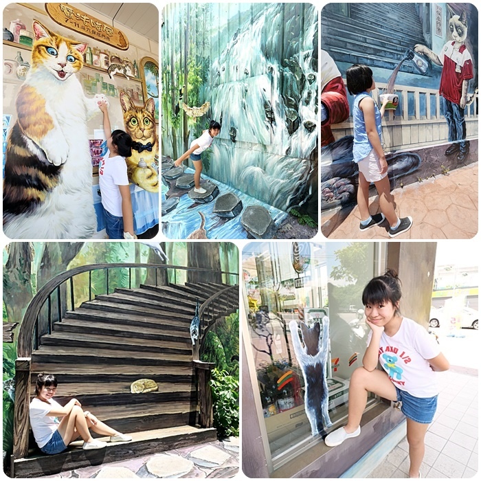 7-11保庄門市,貓咪彩繪,魔法喵屋,雲林斗六,虎尾交流道,便利商店,貓咪打卡點,雲林,斗六,711,特色超商,貓咪