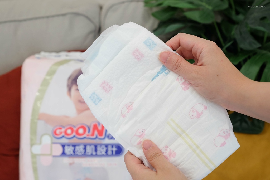 ▶ 新生儿尿布推荐 5：大王敏感肌设计尿布