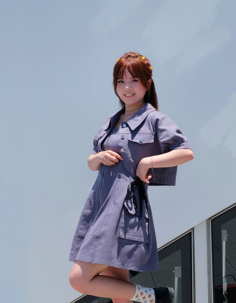 ehole質感穿搭｜夏日時髦女孩。率性甜美的灰藍色系♥