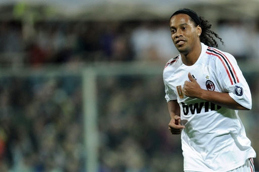 Ronaldinho, AC Milan, White