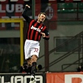 David Beckham, AC Milan, Red