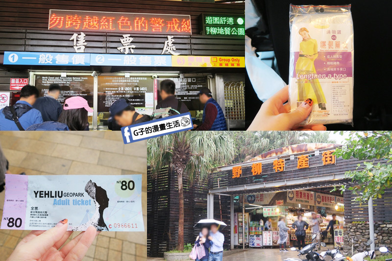 G子X哈旅行 台北包車一日遊.北海岸野柳地質公園.買門票