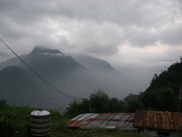 黃昏的山頭