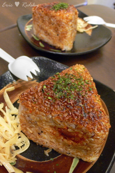 中原夜市 烤飯糰 中原夜市 烤飯糰