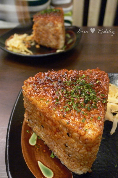 中原夜市 烤飯糰 中原夜市 烤飯糰