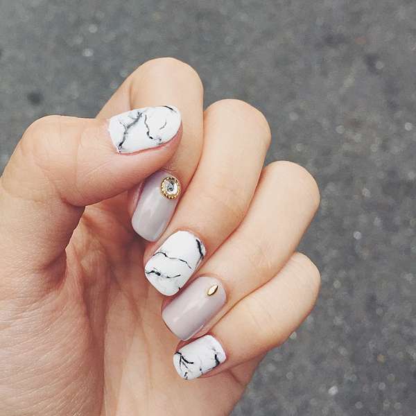 莎豐大里石紋系列美甲dali Stone Manicure Manicure Nails Stone