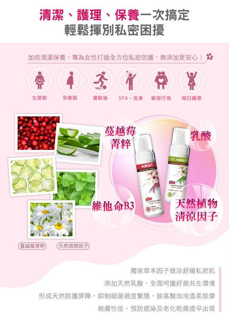 私密肌保养推荐首选HIBIS木槿花