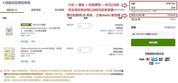 iHerb 預付關稅 iHerb 預付關稅