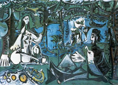 Le déjeuner sur l'herbe by Picasso.jpg